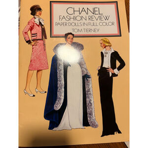 Chanel 1986 Fashion Review Paper Dolls One Size
